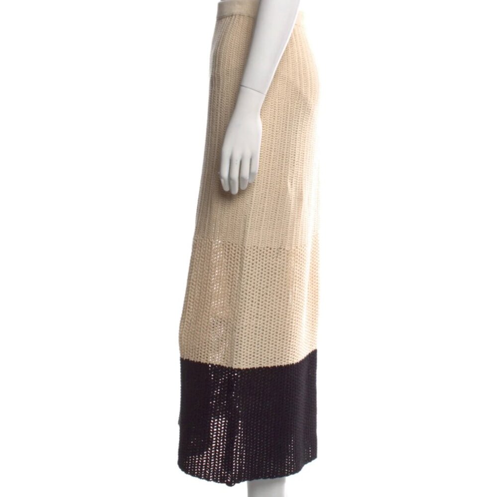 Rachel Comey Colorblock Pattern Midi Length Skirt… - image 2